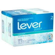 Lever 2000 Bar Soap Original 4 oz, 2 Bar