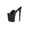 Black, variant on 850-VANITY 8" Heel Sandal Shoe