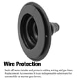 thumbnail image 2 of tredstone Rigging Trou Couverture Filetage Protection Couvre Harnais de Fil Manchon Direction Papillon Changement de Vitesse Câble Boot Car Parts Noir, 2 of 6