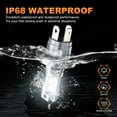 thumbnail image 3 of For Mazda MPV 1996-2006 2X 9003 H4 LED Headlight Bulbs High/Low Beam 6000K White, 3 of 10