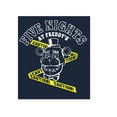 thumbnail image 7 of Five Nights at Freddy's Fazbear and Caution Tape Boy's Navy T-shirt-S, 7 of 7