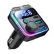 thumbnail image 1 of JOYROOM FM Transmitter Dual Mics&HiFi Bass Bluetooth 5.3 Car Charger, 1 of 5