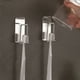 thumbnail image 5 of 2 soportes adhesivos de pared para cepillos de dientes, organizadores de vasos de acero inoxidable para cepillos de dientes., 5 of 5