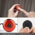 thumbnail image 3 of QJUHUNG 1 Set Of USB Rechargeable Bicycle Tail Light - LED Smart Brake Sensor - Perfect For MTB & Road Bikes, 3 of 7