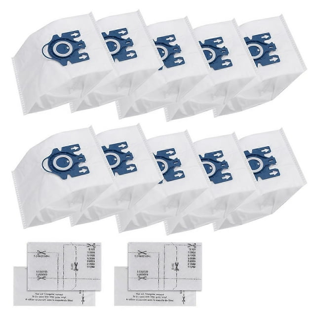 Dust Bags for Miele GN Vacuum Cleaner Complete C3, Complete C2, Classic C1, S400, S600, S800 Vacuum