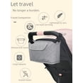 thumbnail image 2 of Bolsa colgante para coche de bebé, bolsa de almacenamiento, bolsa colgante multiusos de gran capacidad, carrito de bebé para caminar, bolsa de almacenamiento para coche de bebé, 2 of 4