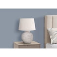 thumbnail image 4 of Lighting, 22"H, Table Lamp, Cream Concrete, Ivory / Cream Shade, Modern, 4 of 8