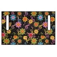 thumbnail image 2 of Uourmeti Golf Cart Seat 4 Pockets with Pockets, Compatible with Club Car Golf Cart Golf Carts Golf Cart Seat Covers(Floral Musical Note Pattern), 2 of 8