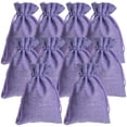 thumbnail image 4 of 10pcs Linen Drawstring Bags Favor Bags Party Candy Bags Jewelry Storage Pouches, 4 of 8