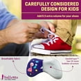 thumbnail image 6 of Ballotte Premium Heel Cushion Pads for Kids | Heel Grips/Heel Liners for Boys/Girls Shoes - Back of Heel Pads for Shoes That are Too Big | Shoe Heel Inserts for Girls/Boys (Dinosaurs (4 Pack)), 6 of 9