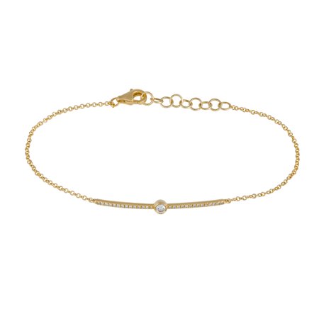 Thin 14k gold bangle bracelets for women