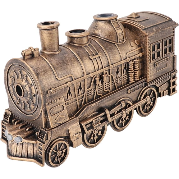 Train Humidifier, Dual Mist Outlets, 300ml Capacity, Cool Mist Diffuser Train Design to Improve Air for Bedroom Office Desktop with 2/8 Hours Timing Function