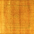 thumbnail image 1 of Ahgly Company Machine Washable Indoor Square Persian Yellow Traditional Area Rugs, 7' Square, 1 of 4