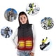 thumbnail image 3 of Chaleco calefactable Chaleco calefactable unisex Chaleco calefactor eléctrico Kuyhfg Bienvenido a Kuyhfg, 3 of 3