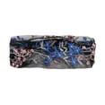 thumbnail image 4 of Unique Bargains 1 Pc Headband Grape Flowers Wide Lace Hairband for Women Dark Blue, 4 of 5