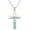 Mustard Seeds Mountain Cross, variant on Coachuhhar Cross Necklace 925 Sterling Silver Cross Pendant Necklace with Abalone Shell Cross Jewelry Gifts for Women Men