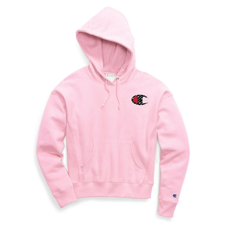 Green and pink champion hoodie cheap