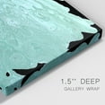thumbnail image 3 of Teal Cascade II Premium Gallery Wrapped Canvas - Ready to Hang, 3 of 9