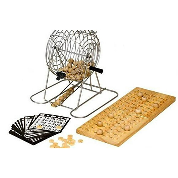 Bingo boulier métal 9 pouces + cartes