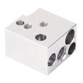 thumbnail image 1 of Hot End Heating Block, Hotend Extruder Heater Block High Temperature Resistant  Thermal Conductivity Enhanced Thermal Isolation  for Model Making, 1 of 7