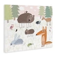 thumbnail image 2 of Stupell Industries Cottage Forest Animals Out and About Canvas Art, 40 x 30, by Carla Daly, 2 of 8