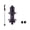 Black, variant on CEORPER 135mm Quick Release Rear Wheel Hub 28/32/36 Hole Mountain Bike Rear Hub