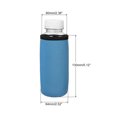 thumbnail image 2 of Uxcell Insulated Textured 12oz Neoprene Bottles Covers Can Cooler Sleeves Blue 2 Pack, 2 of 6