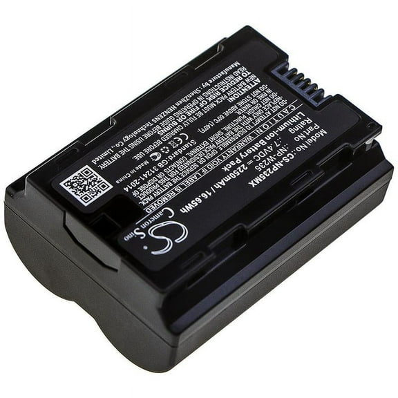 NP-W235 High Capacity Battery for Fujifilm X-T4, 2250mAh - sold by smavco