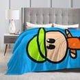 thumbnail image 5 of Stumble Guys Cartoon Blanket, Ultra Soft Cozy Luxury Fleece Throw Blanket For Couch Bed Sofa, All Season Warm Flannel Blankets Bedding for Kids Boys Girls 60"x50", 5 of 7