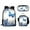 A, variant on Hyknon Backpack Set, 4Pcs Large Capacity Backpack with Crossbody Shoulder Bag & Pencil Cases, Animal Floral Butterfly Water Resistant Travel Daypack Combo, Multi-Pocket Casual Outdoor Carry Bag Kit A
