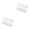 thumbnail image 2 of relayinert 50pcs Acrylic Convenient And Reliable Clear Card Holder For Effortless Card Storage Wide Application As Shown 2Set, 2 of 6