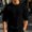 A_ Black Sweatshirts for Men, variant on Men 3D Diamond Jacquard Raglan Crew Neck Sweatshirt Long Sleeve Elastic Hem Relaxed Fit Pullover for Cafe Visit Evening Stroll Beige M