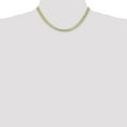 thumbnail image 5 of Avariah Diamonds Solid 10k Yellow Gold 5.7mm Silky Herringbone Chain - 24", 5 of 8