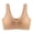 PR96_Camel, variant on Wide Strap Bra for Women No Underwear Full Coverage Bras Breathabl Strechy Seamless Everyday Bra Camel S