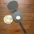 thumbnail image 2 of Prensa para tortillas de aleación de aluminio, color gris, tamaño de 8 pulgadas, ideal para obtener tortillas auténticas con grosor y forma perfectas., 2 of 7