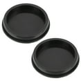 thumbnail image 4 of OUNONA 2 Pcs Castor Cups Ethereal Drum Accessories Practical Drum Accessory 7x7cm Black, 4 of 8