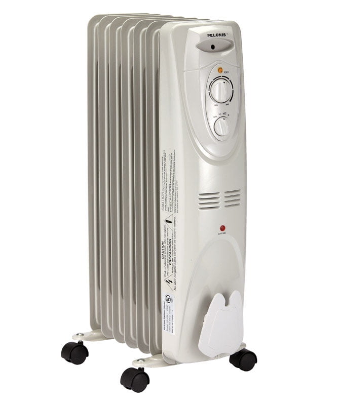 Pelonis HO-0221 600 900 1500 Watt White Oil Filled Heater by Generic