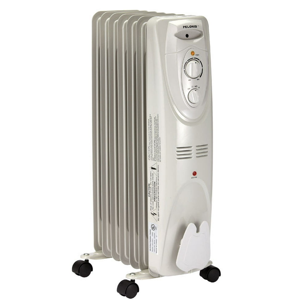 Pelonis HO0221 600/900/1500 Watt White Oil Filled Heater