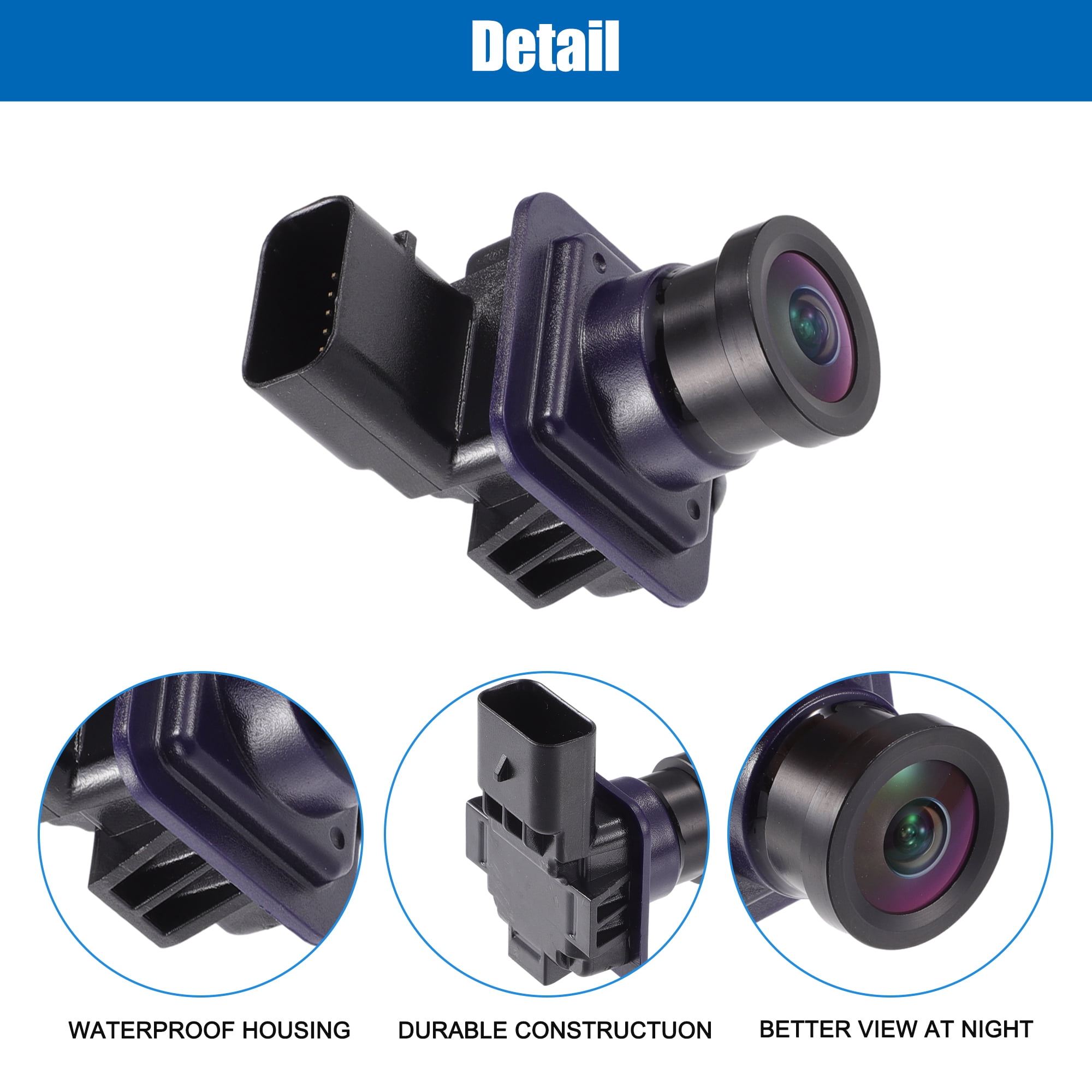 Unique Bargains Rear Camera Fit for Ford Edge 2015 2016 2017 2018 No.F2GZ19G490A