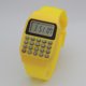 thumbnail image 4 of BRIGHTFUFU 2pcs tipo de reloj calculadoras reloj de cálculo portátil muñeca operación geométrica reloj regalo de cumpleaños para niños amarillo, 4 of 7