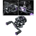 thumbnail image 2 of Baitcasting Reels, Baitcaster Reels Fishing Reel - 7.2:1 Gear Ratio, 17.64LB Carbon Fiber Drag, 12-Level Braking System for Bass Fishing, 2 of 8