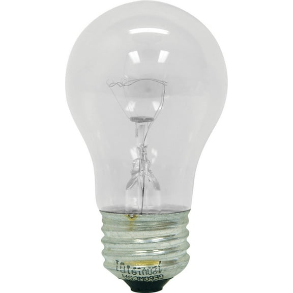 GE Lighting 76579 Appliance 40-Watt, 415-Lumen A15 Light Bulb with medium Base, 4-Pack