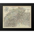thumbnail image 2 of Johnston, Alexander Keith 14x12 Black Modern Framed Museum Art Print Titled - Switzerland, Savoy, Piedmont, 1861, 2 of 5