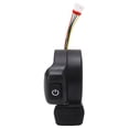 thumbnail image 3 of Acelerador de pulgar con interruptor de encendido y control de velocidad, banda elevada para scooter eléctrico, derecha, 3 of 14