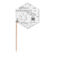 thumbnail image 1 of Calculus Organic Chestry Experiment Toothpick Flags Cupcake Picks Party Celebration, 1 of 3