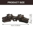 thumbnail image 3 of 1Pc Wooden Calligraphy Pen Holder Root Carving Chinese Brush Stand Pen Rack, 3 of 7