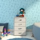 thumbnail image 4 of Cajonera − Nápoles. Cajonera Multiusos, Mueble Con Cajones, Credenza Cómoda Para Ropa, 4 Cajones (Blanco texturizado), 4 of 9