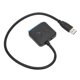 thumbnail image 2 of Cable adaptador SATA a USB 3,0 para HDD SSD de 2,5 pulgadas y 3,5 pulgadas, Cable adaptador de disco duro SATA III a USB de alta velocidad, 2 of 14