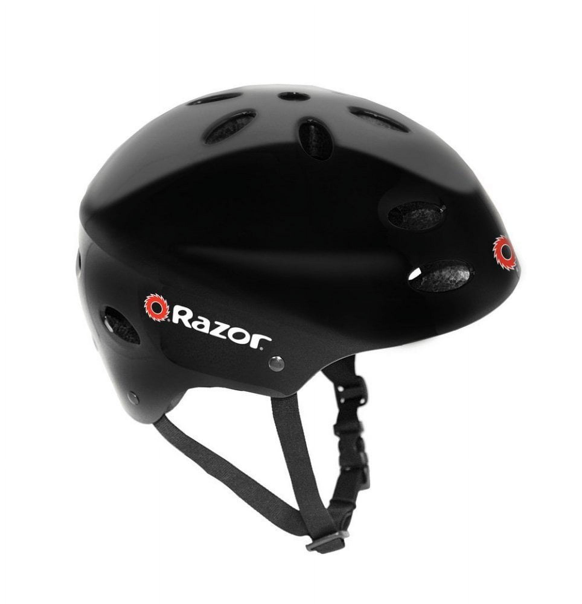 Razor V17 Multi-Sport Child's Helmet, Glossy Black - image 3 of 4