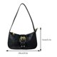 thumbnail image 2 of Bolso de hombro de cuero para mujer, bolso con hebilla Decora para las axilas, bolso de compras versátil para chica, 2 of 8